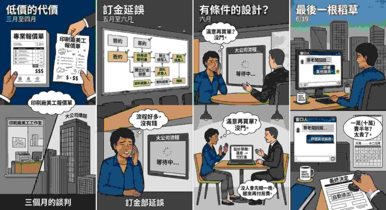 專業設計價值、設計公司比價、印刷廠美工、設計師心情隨筆、深白設計。