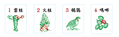 聖經麻將花字
